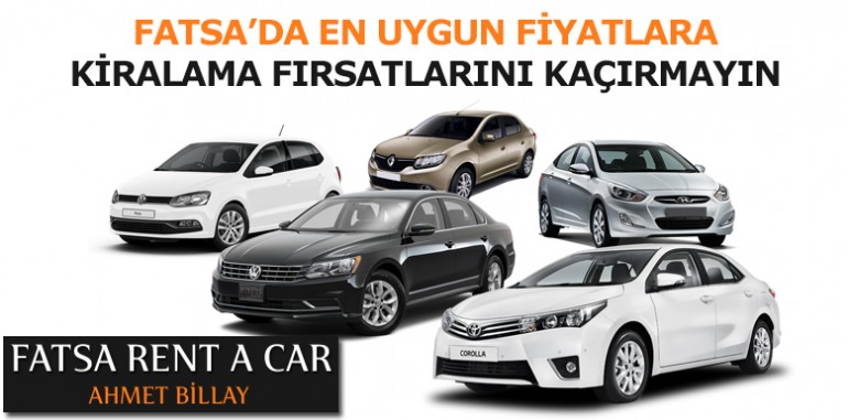 fatsa oto kiralama